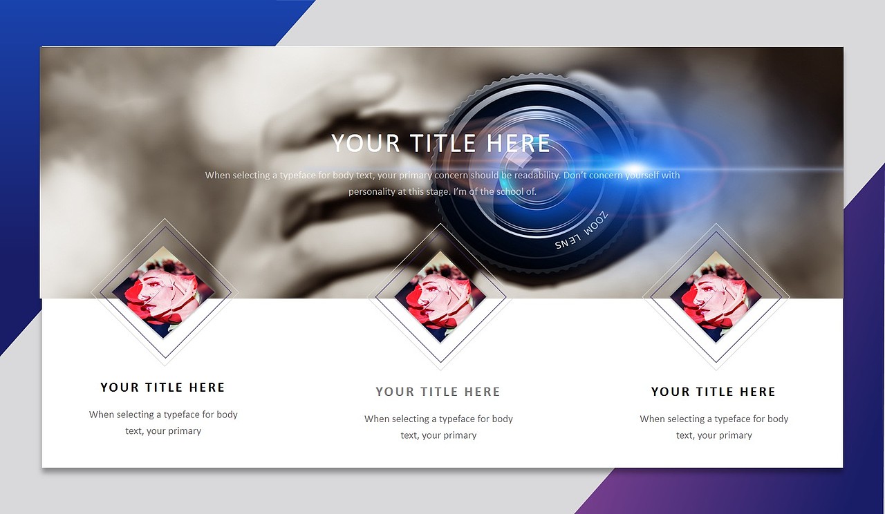 2017时尚大气创意美学商务通用PPT动态模版