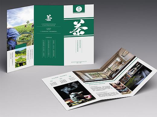 三折页 茶