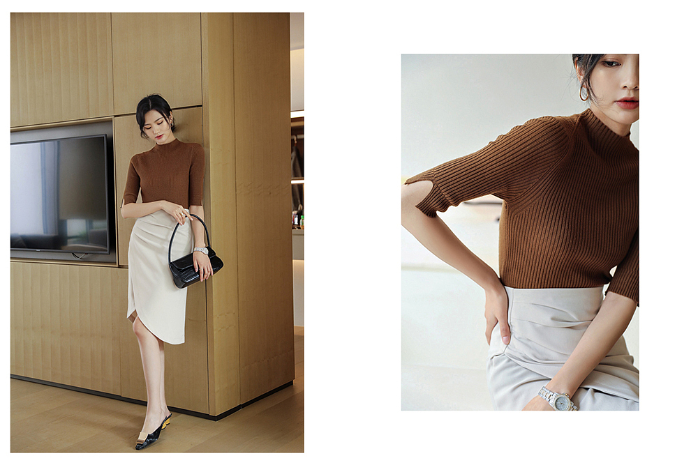 羊毛衫衬衫女装模特拍摄（图ZMjYzMzM5ODY0） - 人像摄影 - 站酷设计师杰克商业摄影原创素材 - 站酷ZCOOL