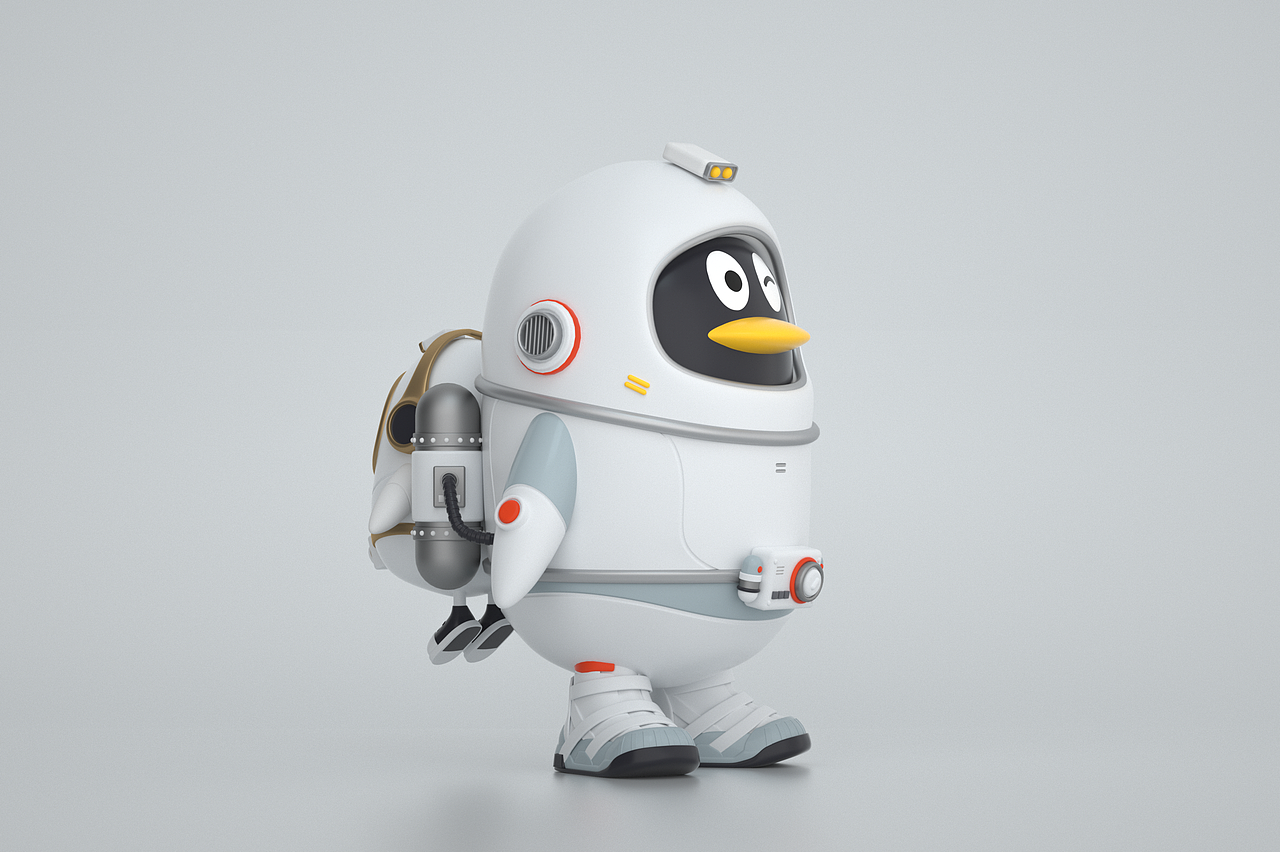 腾讯企鹅 c4d-练习