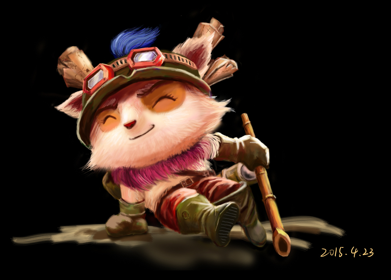 【英雄联盟】提莫 绘画习作