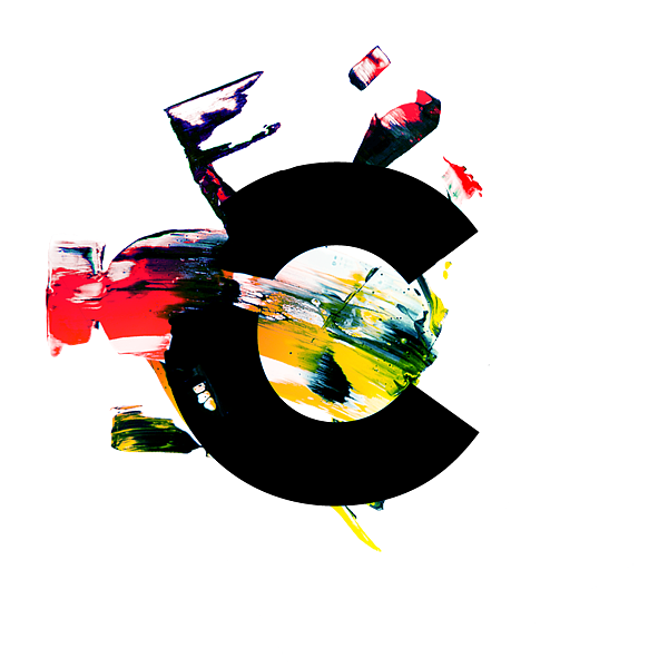 随意的艺术字母