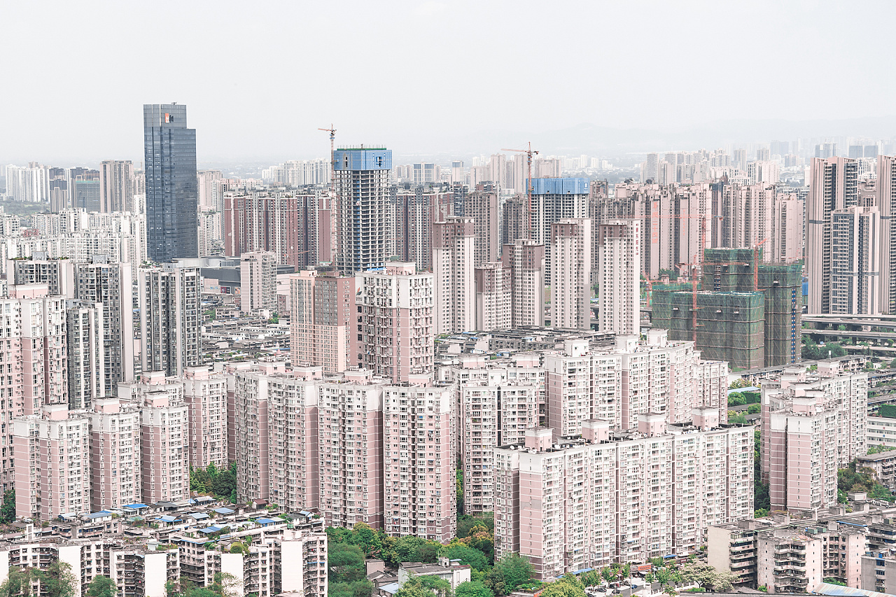 城市高空建筑摄影