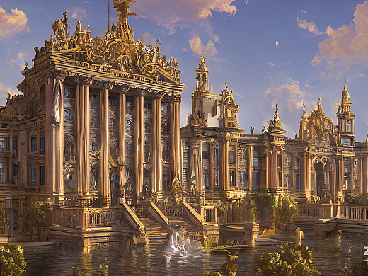 ai创作实验室#【组图】洛可可建筑