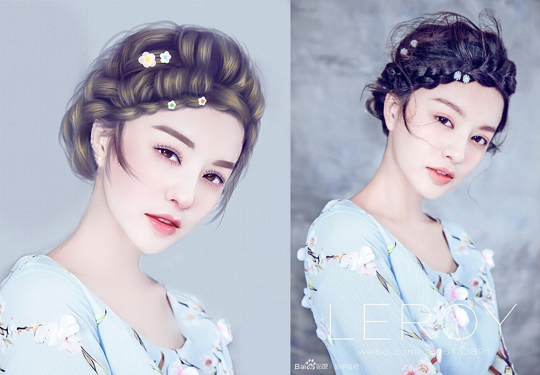 照片转手绘练习02