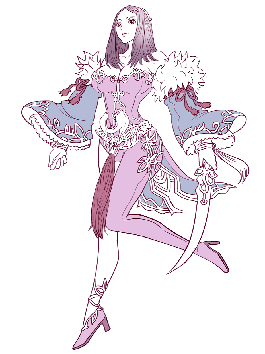 游戏人物原画 草稿（图ZODg3NTM0MzI=） - 游戏原画 - 站酷设计师乌鸦佬原创素材 - 站酷ZCOOL