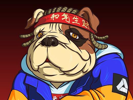 狗年贺图第五弹~嘻哈英斗
