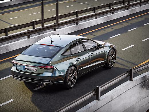 keyshot汽车渲染练习(奥迪A7)