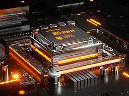 萌新C4D芯片渲染