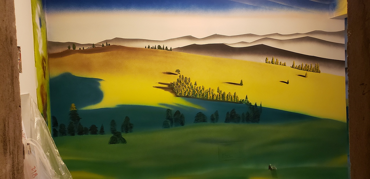 新家的墙绘和我的宝贝（图ZMjQ1NDk5OTQw） - 新锐潮流插画 - 站酷设计师赵先生zxs原创素材 - 站酷ZCOOL