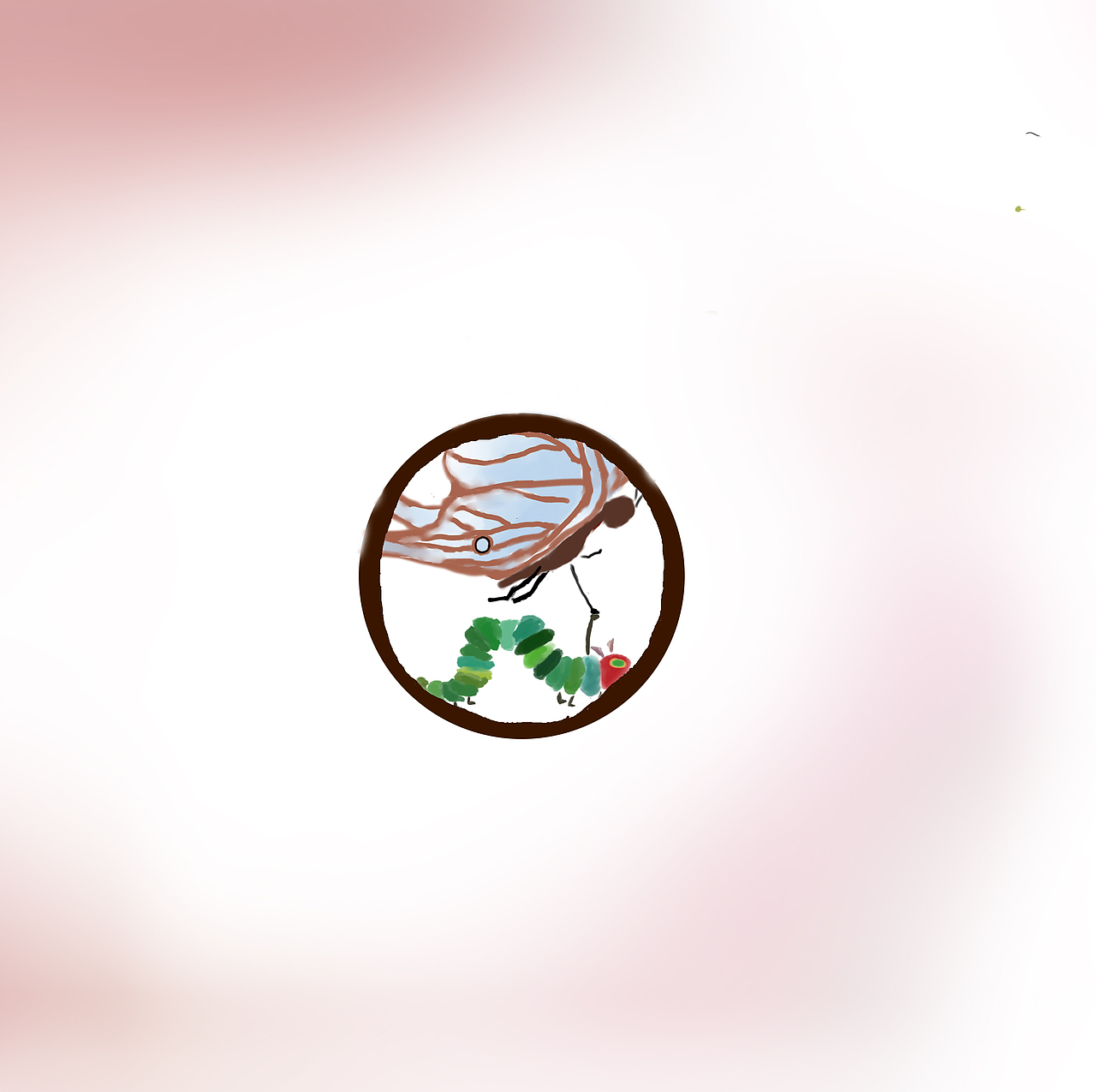 插画设计课--《虫虫的旅行》