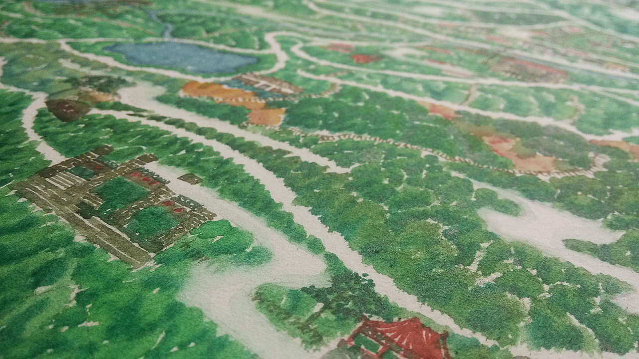 那些年的水彩画