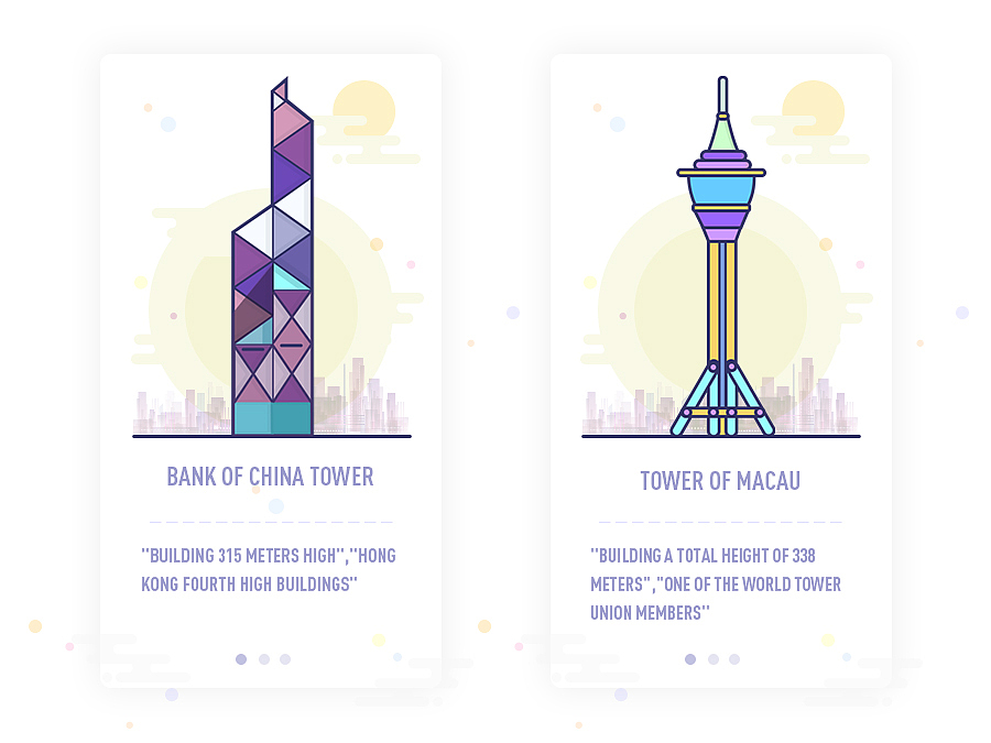 建筑插画 Architectural Illustrations（图ZNjMzNDMwNDg=） - 艺术插画 - 站酷设计师逐日的沙鱼原创素材 - 站酷ZCOOL