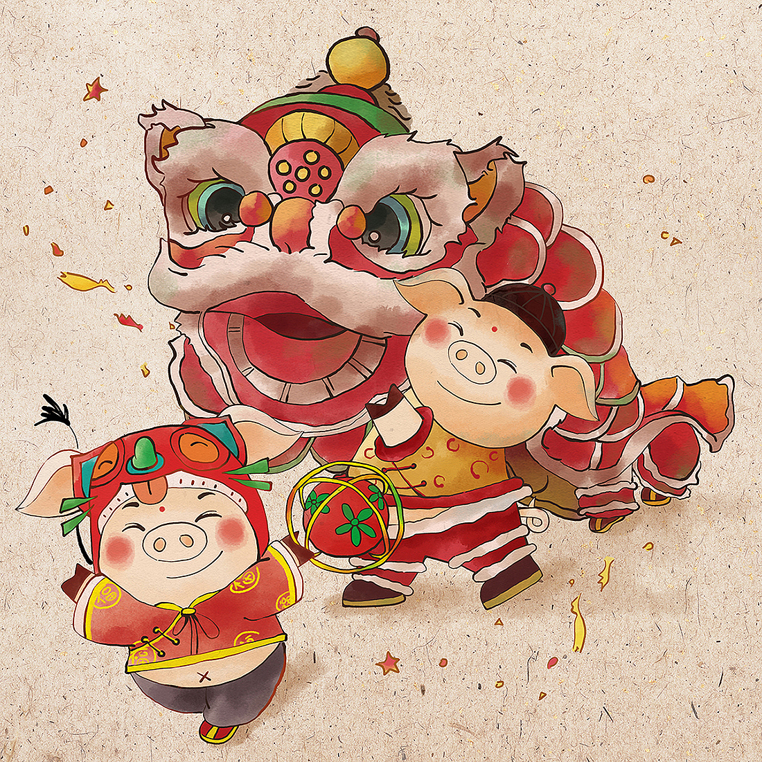 年俗 2019乙亥猪年