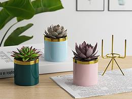 3DMAX VR渲染多肉小花盆