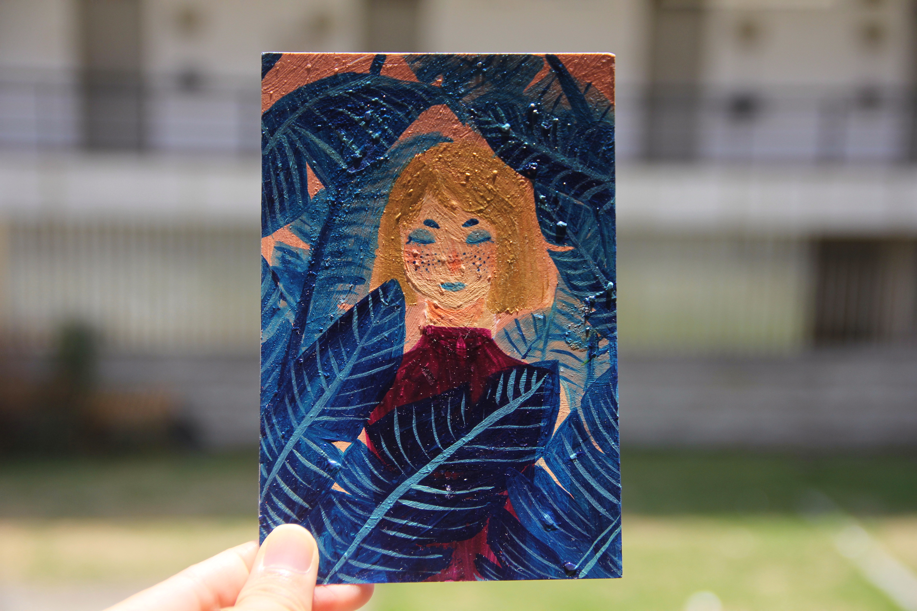 丙烯画|插画|创作习作|godzilla陈 - 原创作品 - 站酷 (zcool)