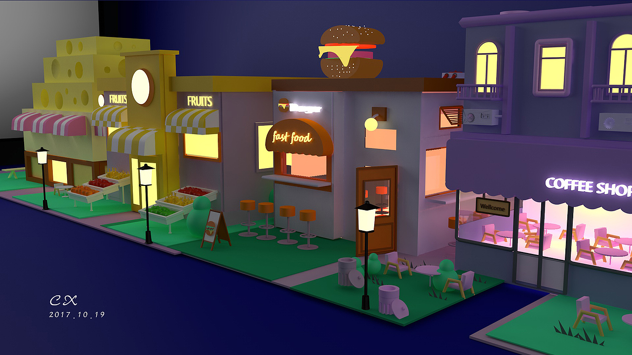 C4D模仿（图ZOTQ0MzQ1NDA=） - 动画/影视 - 站酷设计师休息休息吧原创素材 - 站酷ZCOOL