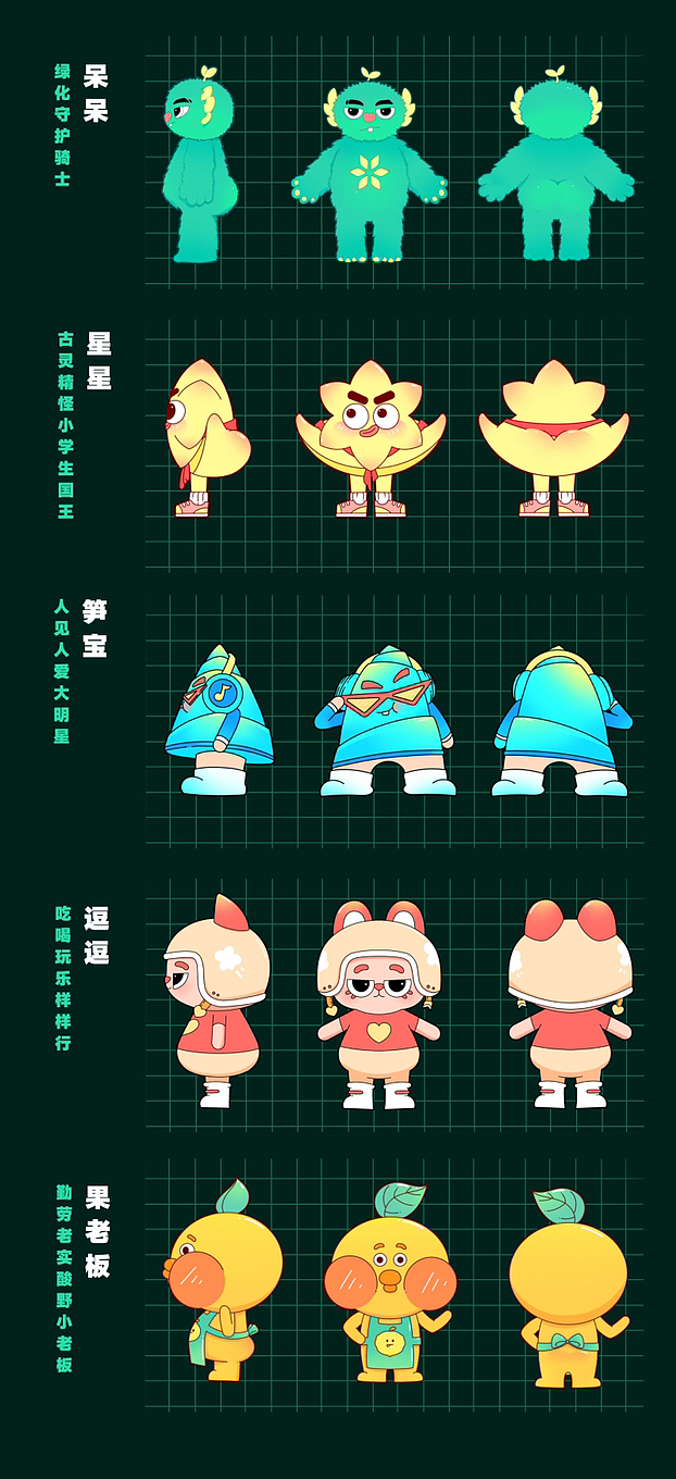 南宁IP形象设计/含表情包设计/相关插图（图ZMzE2MDYyNjI0） - IP形象 - 站酷设计师吧啦扒拉我原创素材 - 站酷ZCOOL