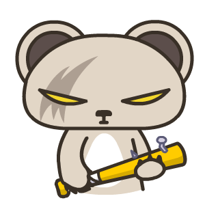 暴力熊——翔通动漫原创表情