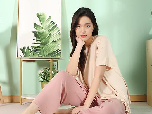 睡衣内衣模特摄影静物广告电商产品亚马逊拍摄美女拍照