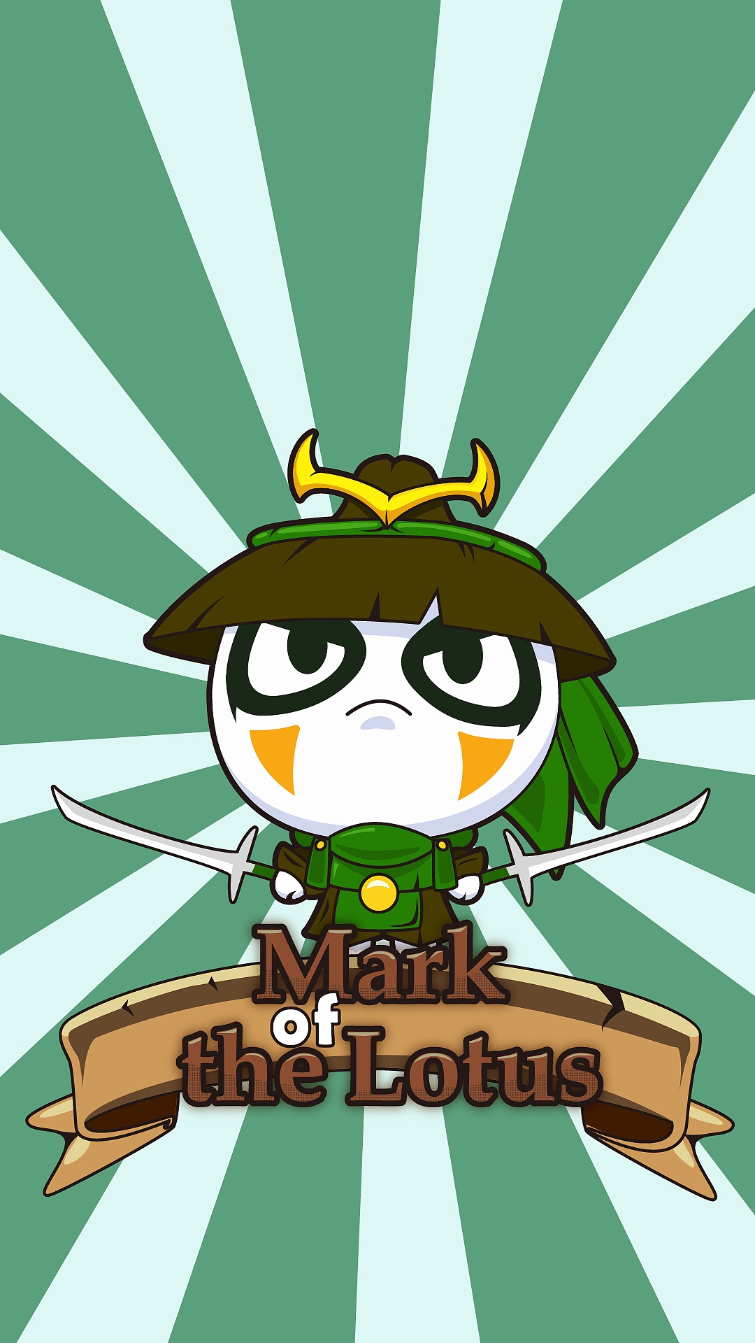 很感兴趣,根据他的教程,画了一个炉石传说里德鲁伊的职业卡"玉莲印记"