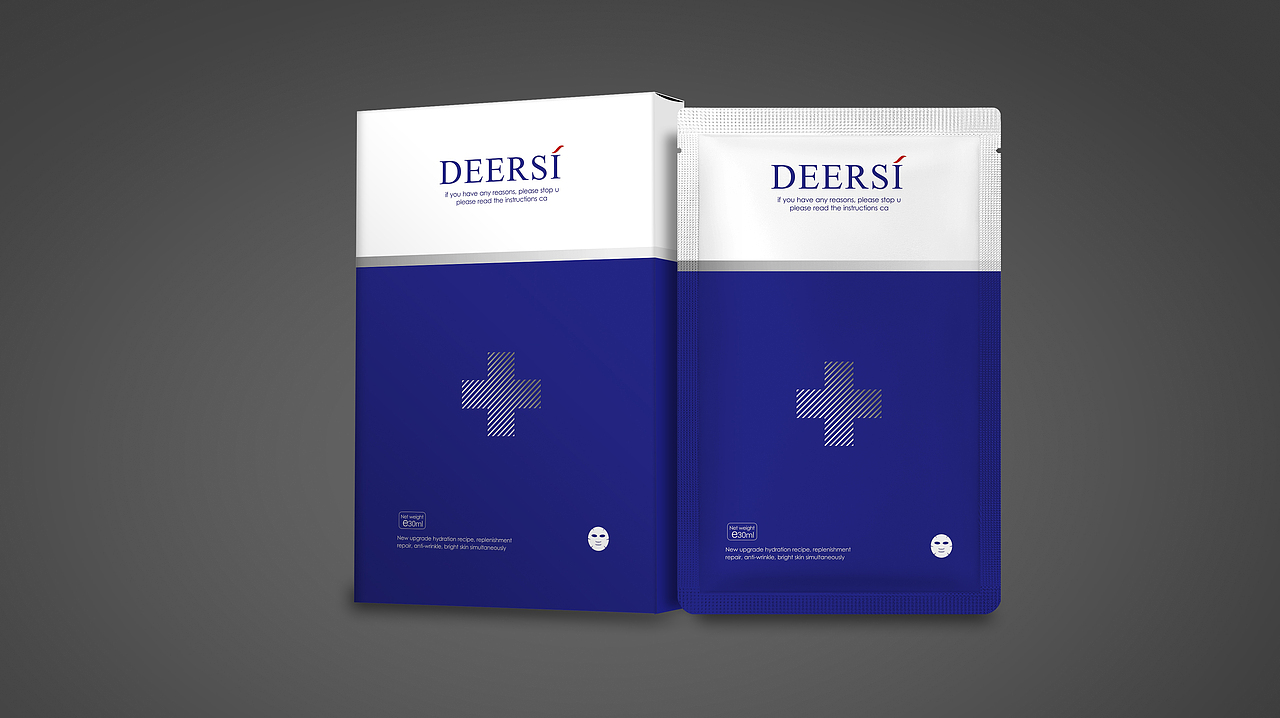 上一年的一部分化妆品包装