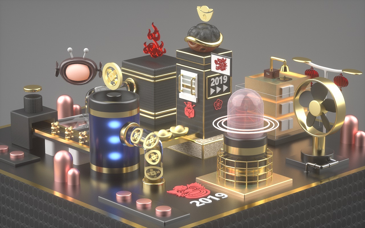 c4d临（图ZMTQ5MjI3Mzc2） - 场景 - 站酷设计师Abu阿布步原创素材 - 站酷ZCOOL