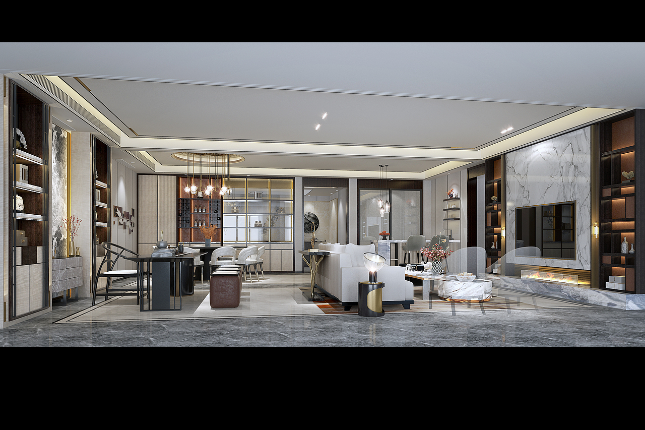 RJ-SYD丨湛江-碧海金岸住宅设计（图ZMjQyMzQ5OTA4） - 家装设计 - 站酷设计师su_guangdong原创素材 - 站酷ZCOOL
