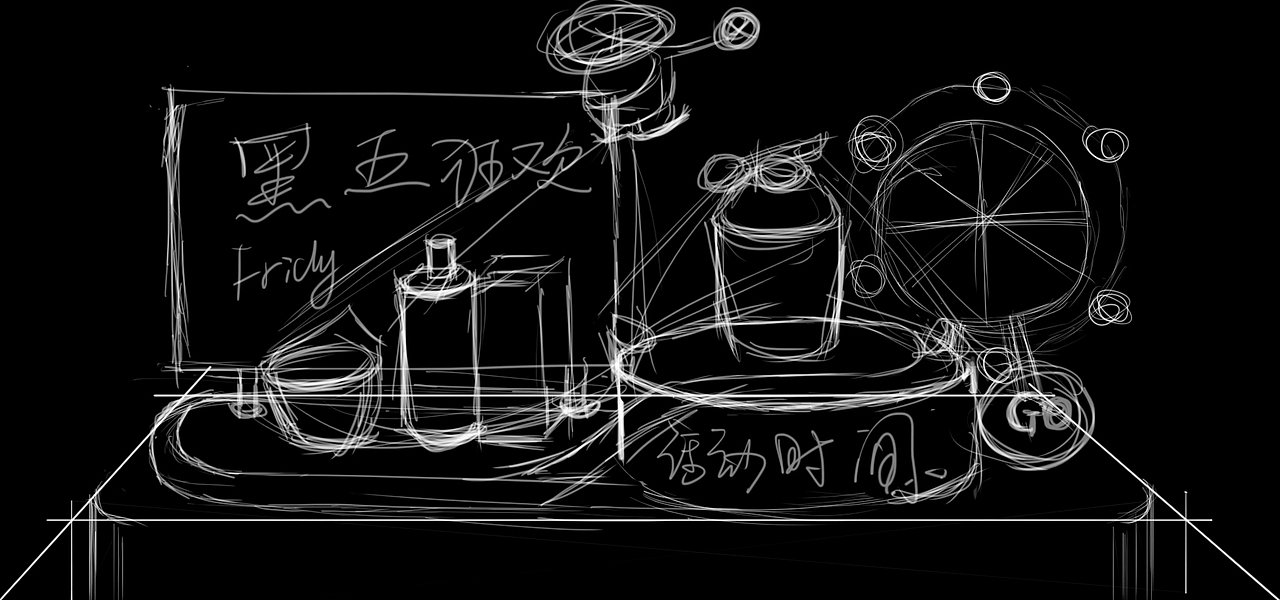 C4D化妆品海报练习