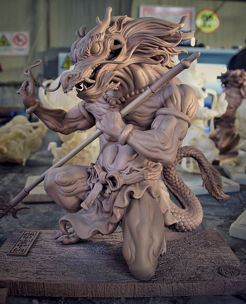 云中神龙——十二地支铜兽《麟甲云中仙》