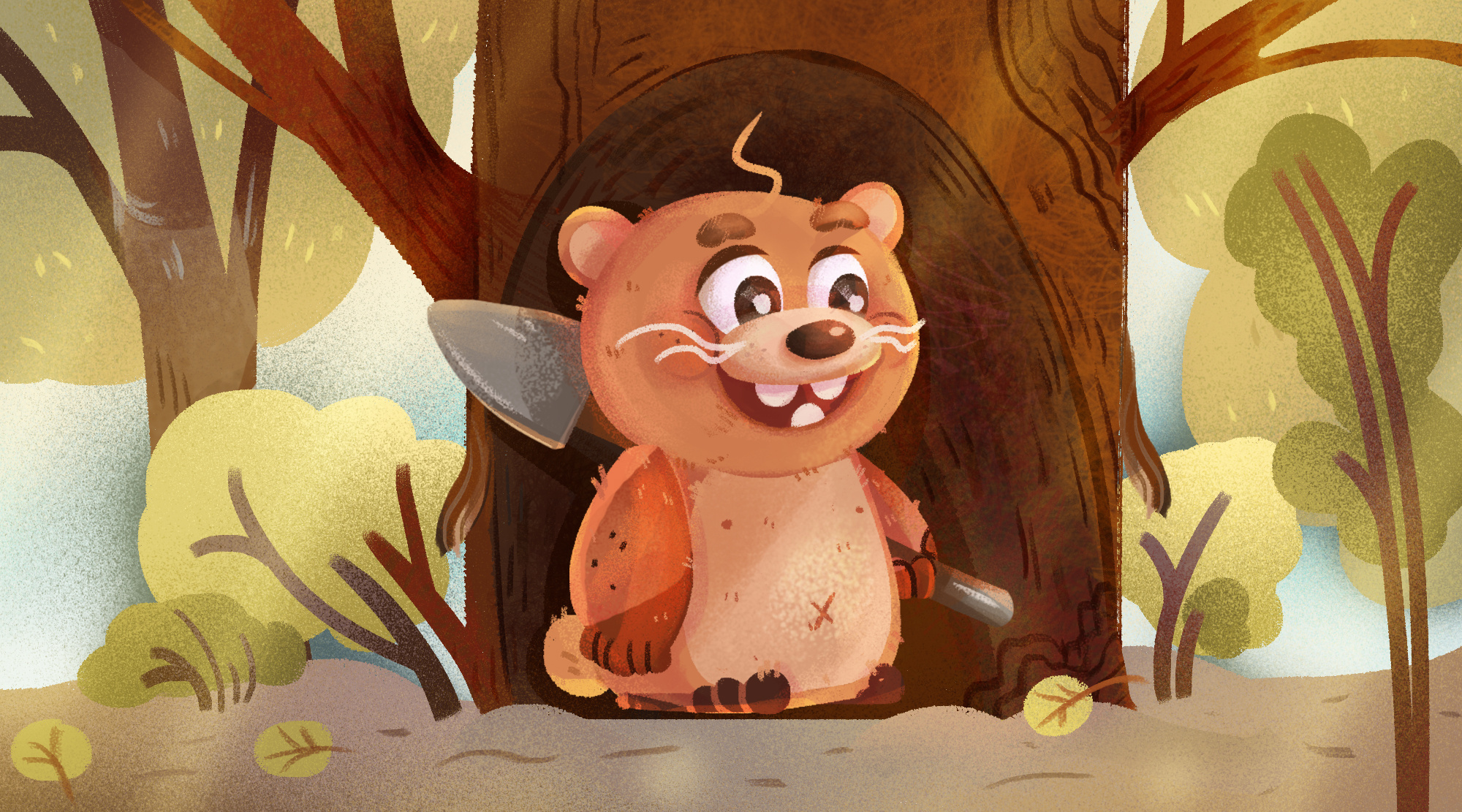 小动物系列插画故事专辑