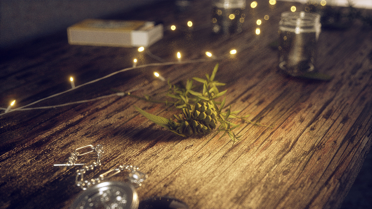 宁静之息 oc小场景渲染（图ZMTA4MzY0ODI4） - 场景 - 站酷设计师再渡津轻原创素材 - 站酷ZCOOL