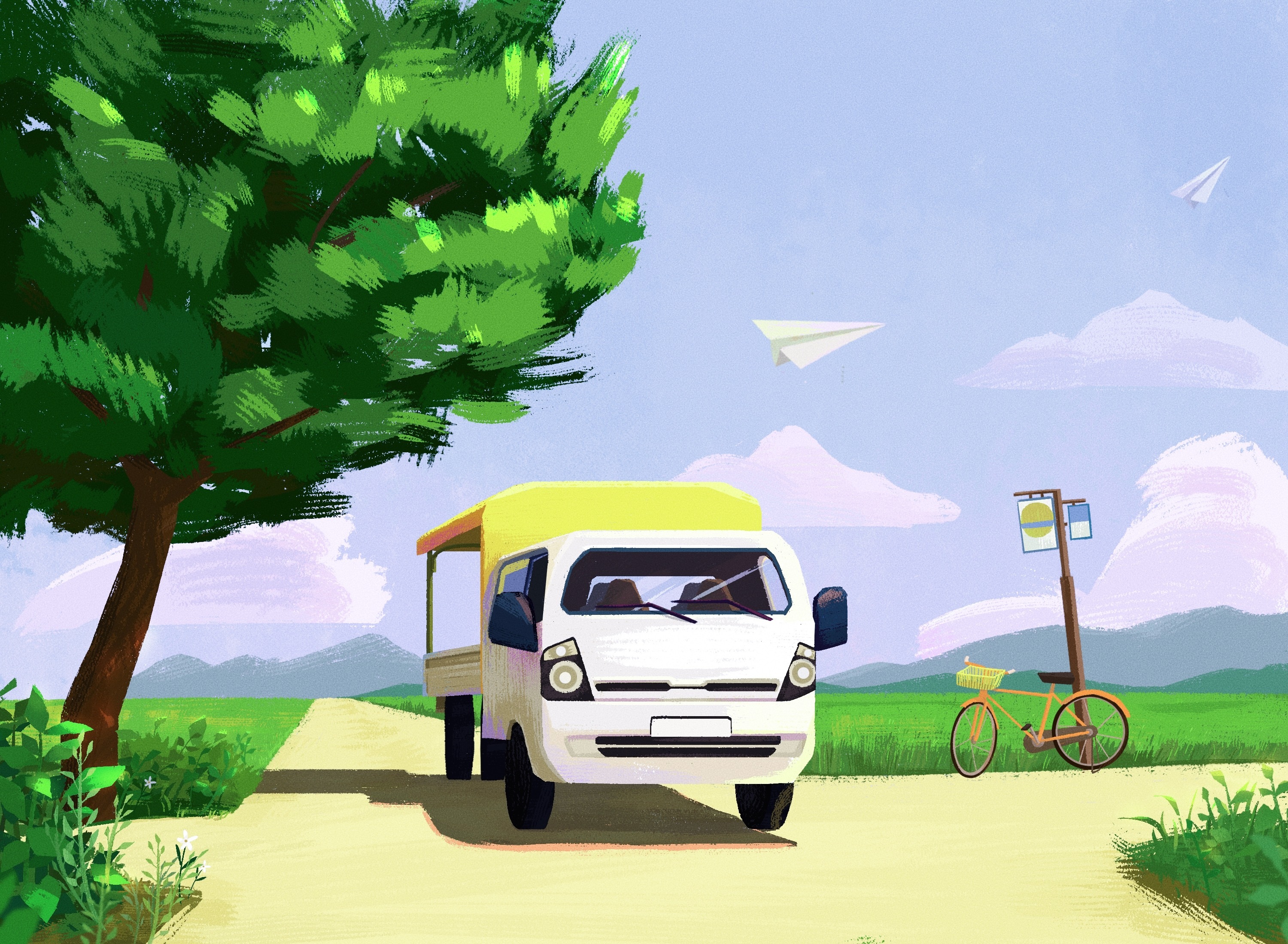 电影截图|插画|插画习作|不是假的真真 - 原创作品 - 站酷 (zcool)