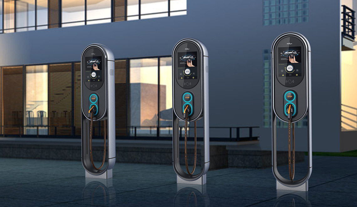 智能充电桩产品设计开发,样机制作,批量生产|工业/产品|人机交互|北京