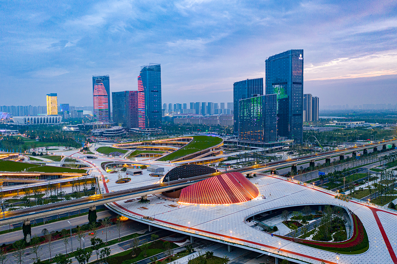 『建筑空间摄影』西安陆港之翼