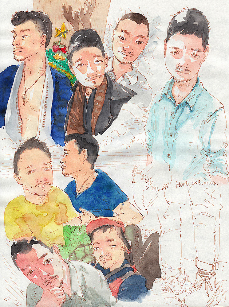 2015.01水彩习作（图ZMjQzNDI3NTY=） - 创作习作 - 站酷设计师Herb_hl原创素材 - 站酷ZCOOL