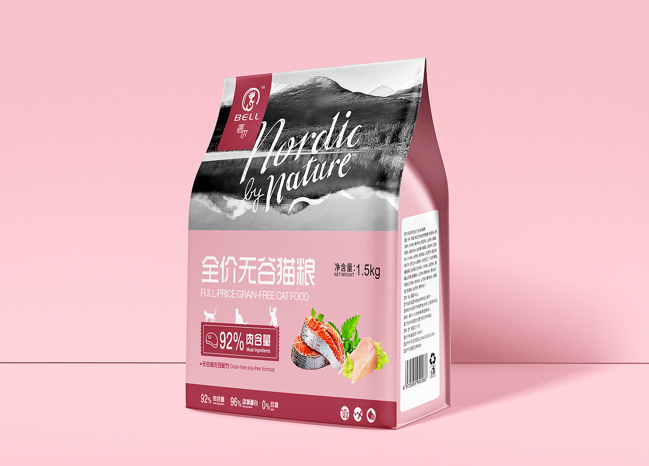 《猫粮-包装设计》（图ZMjYyOTMwODY4） - 包装 - 站酷设计师壹点视觉品牌设计原创素材 - 站酷ZCOOL