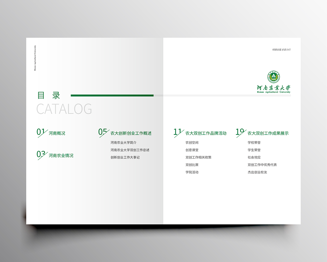 近期作品整理-河南农业大学画册（图ZMTYyMDk3ODY0） - 书籍/画册 - 站酷设计师丷似水年华丶原创素材 - 站酷ZCOOL