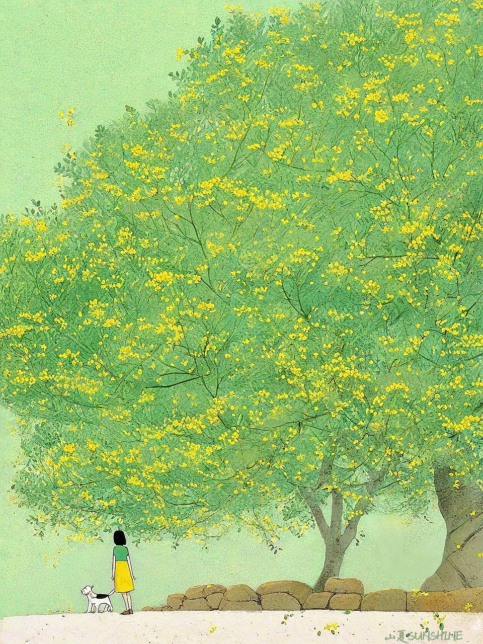 绘本故事｜我们，拾得桂子香（图ZMzc4NTk1MzIw） - 绘本 - 站酷设计师山夏SUNSHINE原创素材 - 站酷ZCOOL