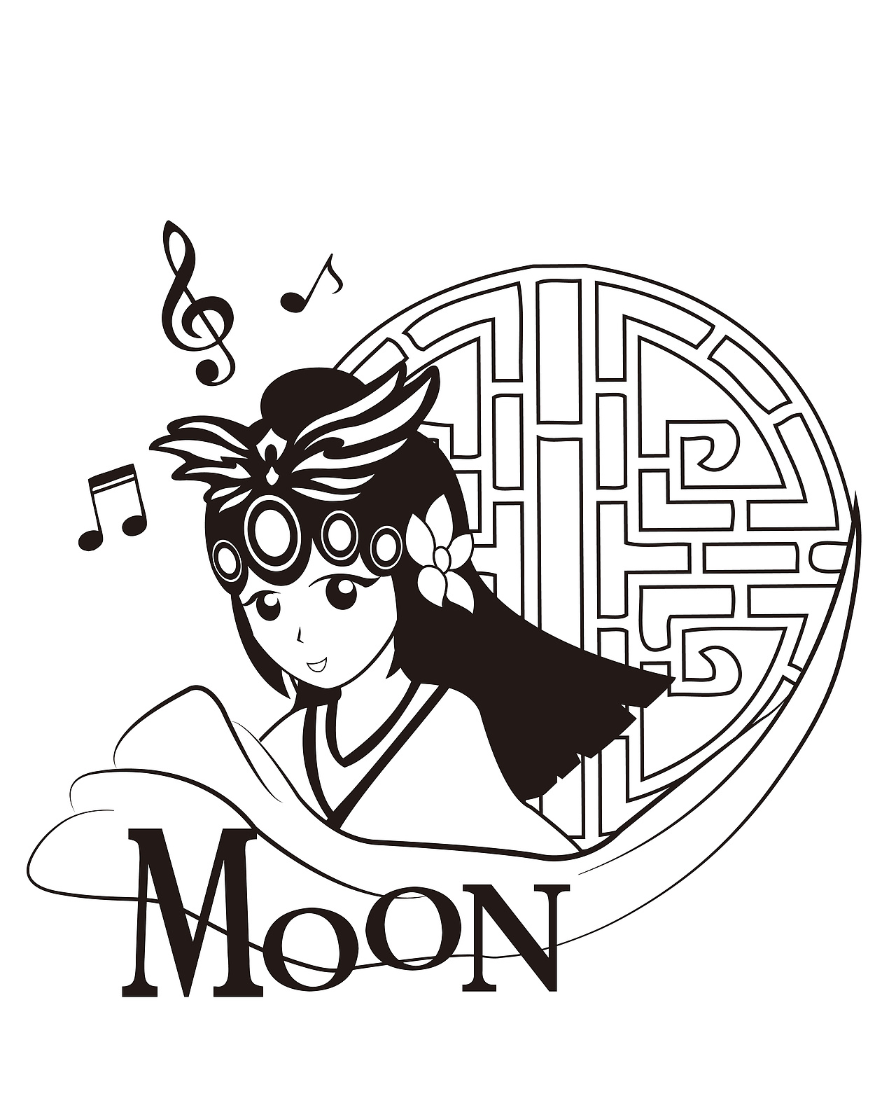 T恤图案设计（图ZMzczODA4NTY=） - 图案 - 站酷设计师Moon世奇原创素材 - 站酷ZCOOL