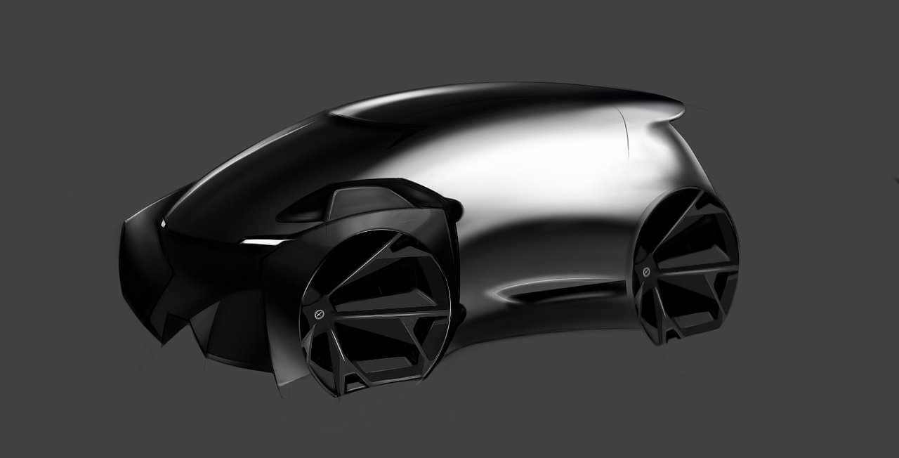 SketchBook pro 手绘汽车（图ZNjg2MDM1MTI=） - 交通工具 - 站酷设计师智绘阁原创素材 - 站酷ZCOOL