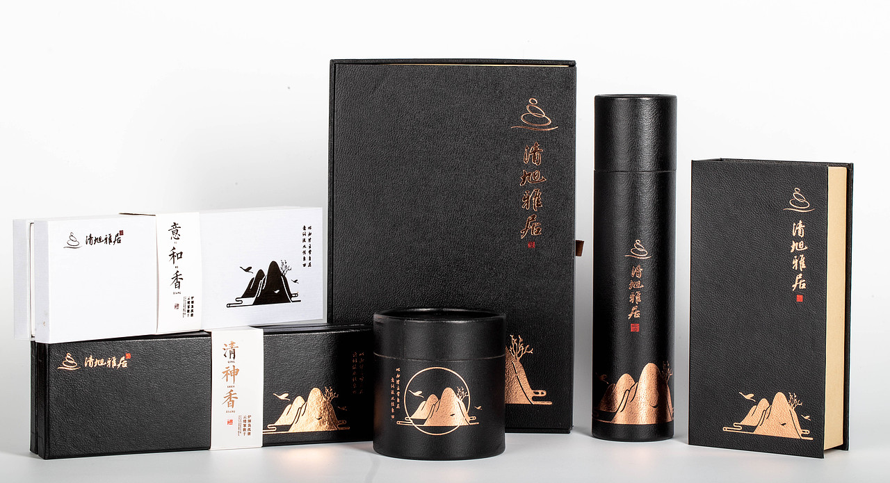 清旭雅居丨香品包装设计（图ZMjE5MzkwNjQw） - 包装 - 站酷设计师魏弢原创素材 - 站酷ZCOOL