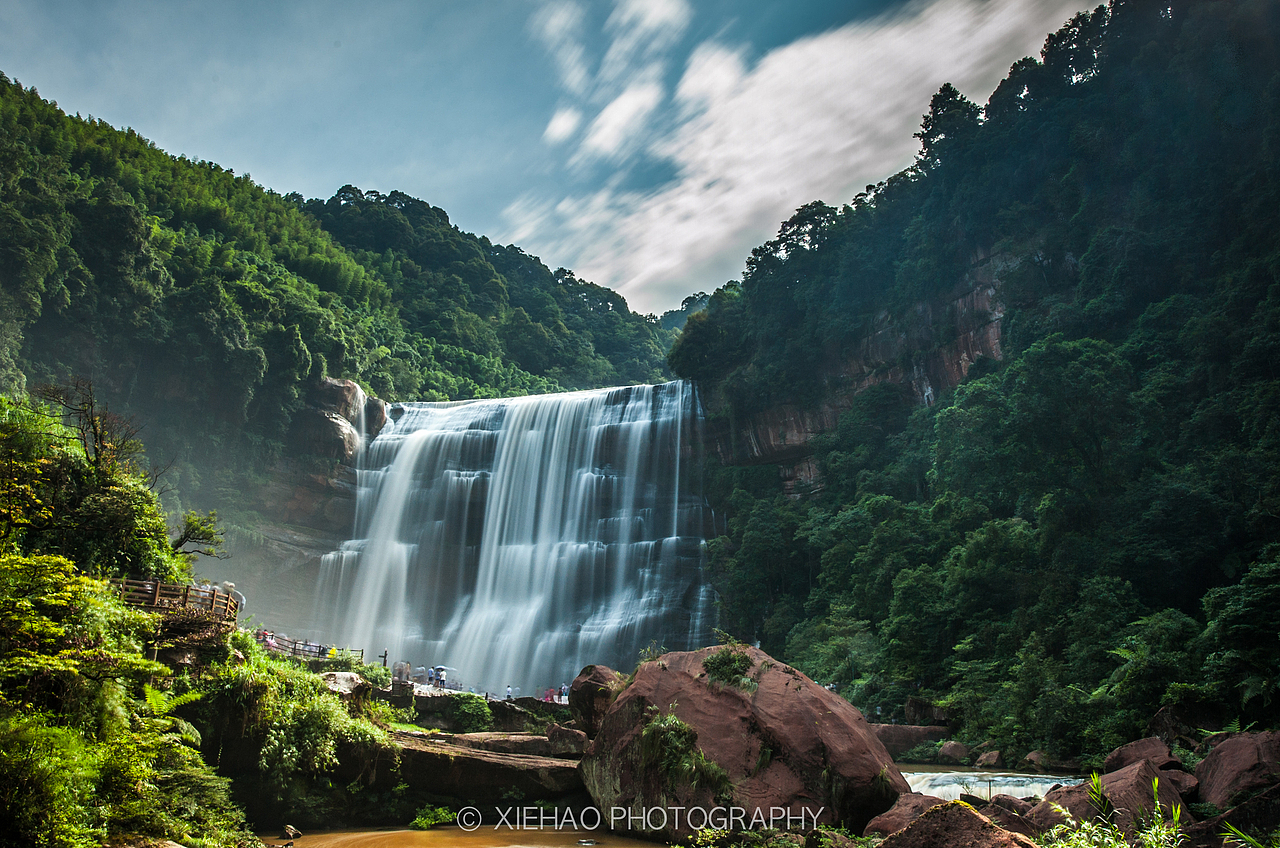 夏日赤水市---四洞溝大瀑布、十丈洞大瀑布（圖ZNTUxMDYzMDQ=） - 風光攝影 - 站酷設計師肥皂233原創(chuàng)素材 - 站酷ZCOOL