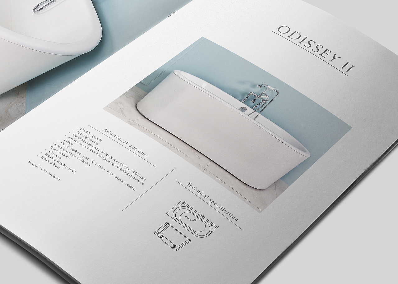 金品卫浴画册设计