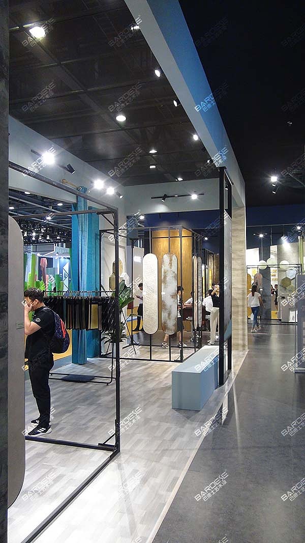 巴德士艺术漆广州建博会展馆13