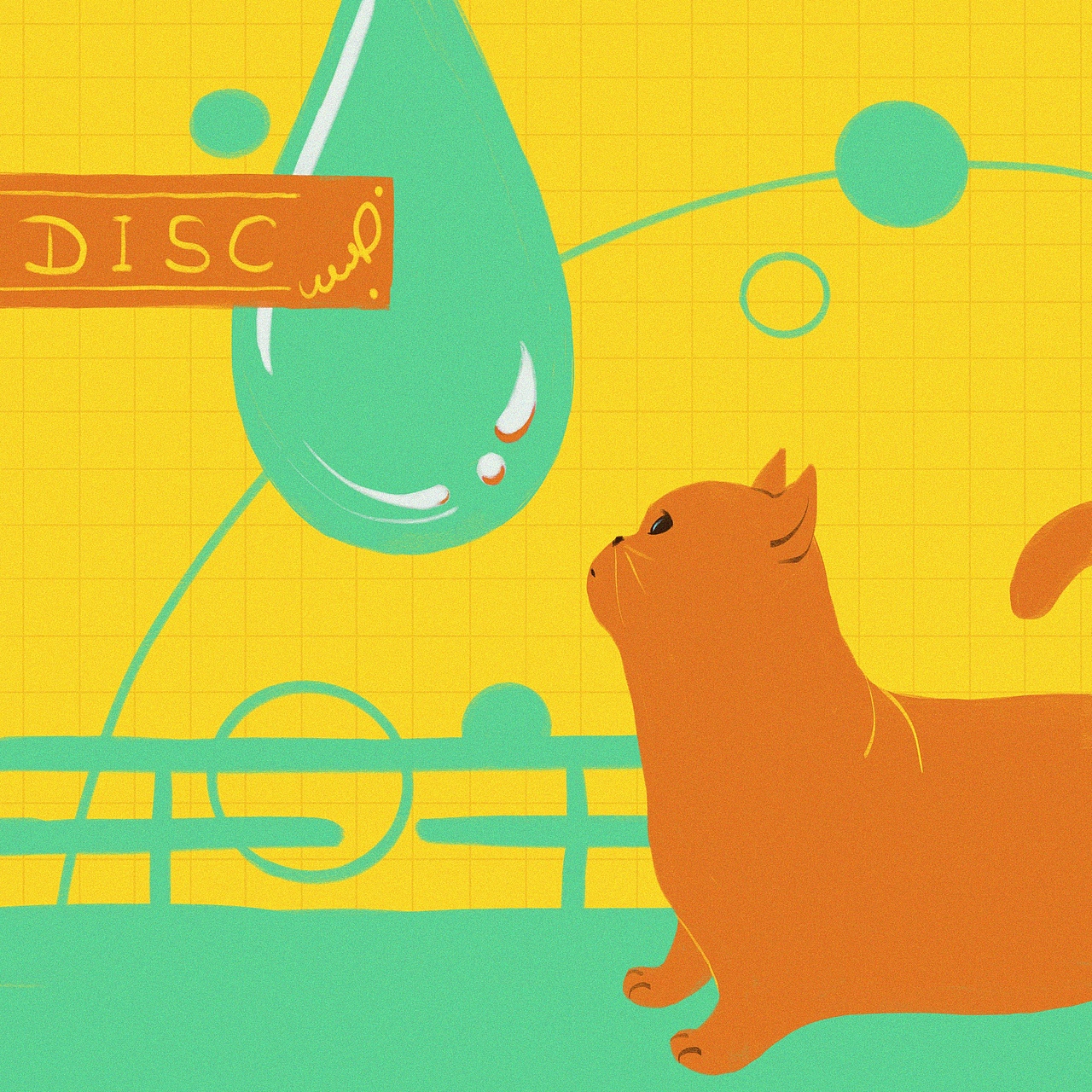 动物disc系列插画