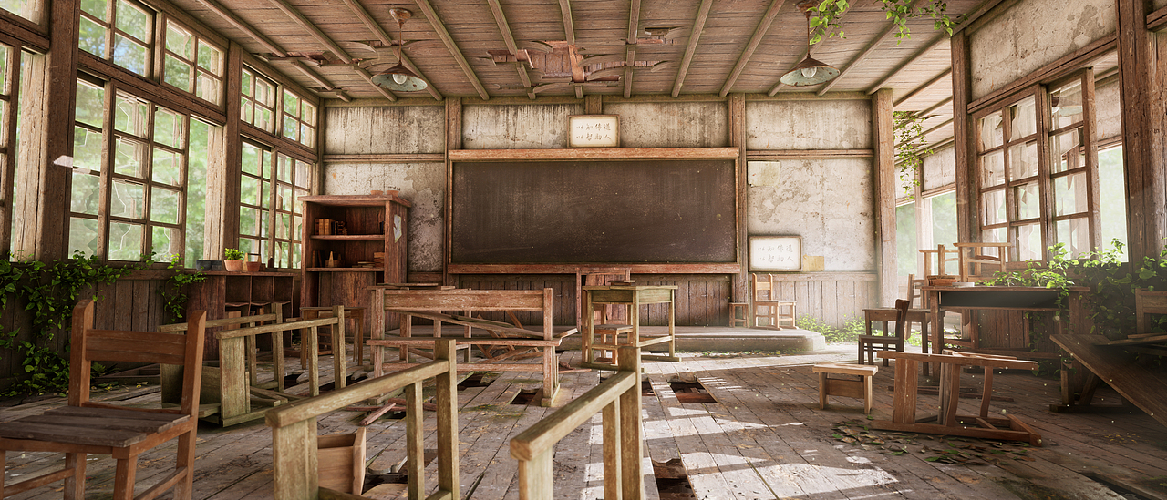 Broken Classroom - UE4