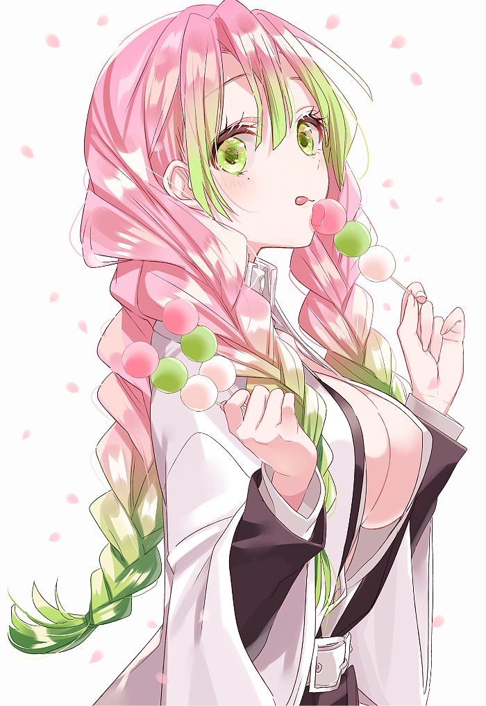 插画丨绘画丨吃团子少女插画