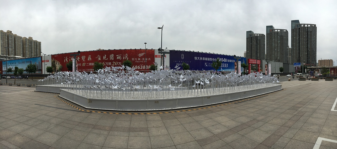 天美新天地 店庆室外美陈