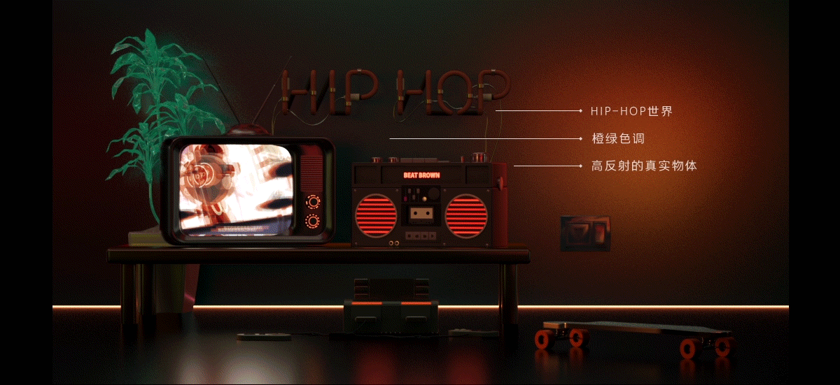 天猫超级品牌日× BEATS：天猫和布朗熊的花式battle\u2028（图ZOTA3MDMwNTI=） - 其他三维 - 站酷设计师WMY_BJ原创素材 - 站酷ZCOOL